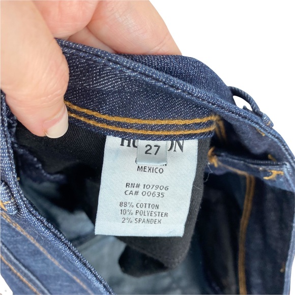 Hudson Collin Flap Skinny Ankle Jeans Rain Size 27 - Picture 10 of 11